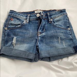 Ripped Jean shorts